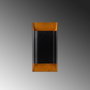 Opviq Bera - 15311 Lámpara de Pared de Metal Negro